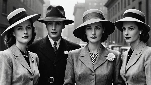 Chapeaux années 40 : l'élégance intemporelle à portée de main